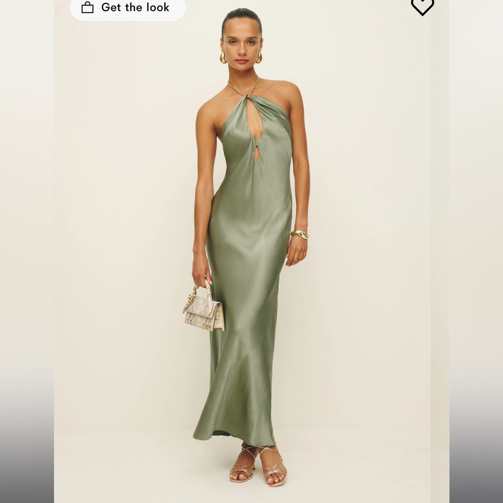 Reformation Yesenia silk dress